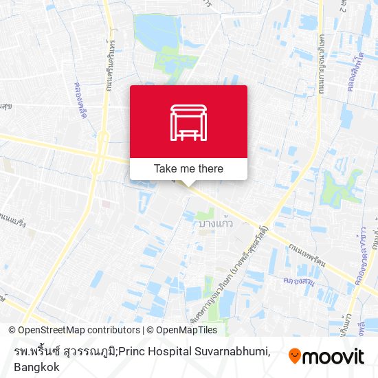รพ.พริ้นซ์ สุวรรณภูมิ;Princ Hospital Suvarnabhumi map