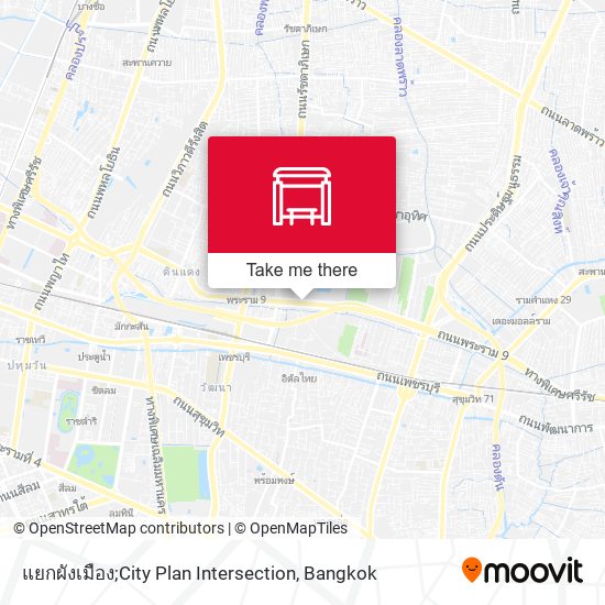 แยกผังเมือง;City Plan Intersection map