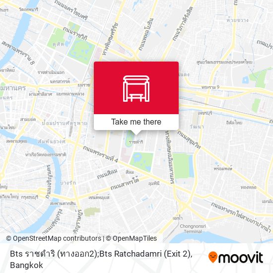 Bts ราชดำริ (ทางออก2);Bts Ratchadamri (Exit 2) map