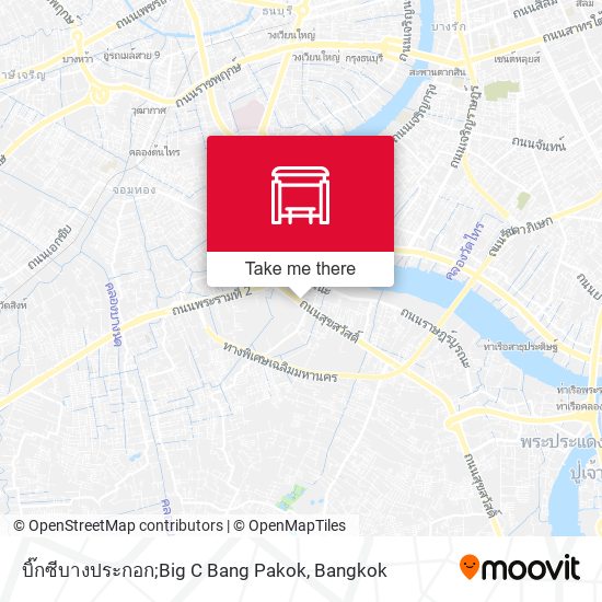 บิ๊กซีบางประกอก;Big C Bang Pakok map