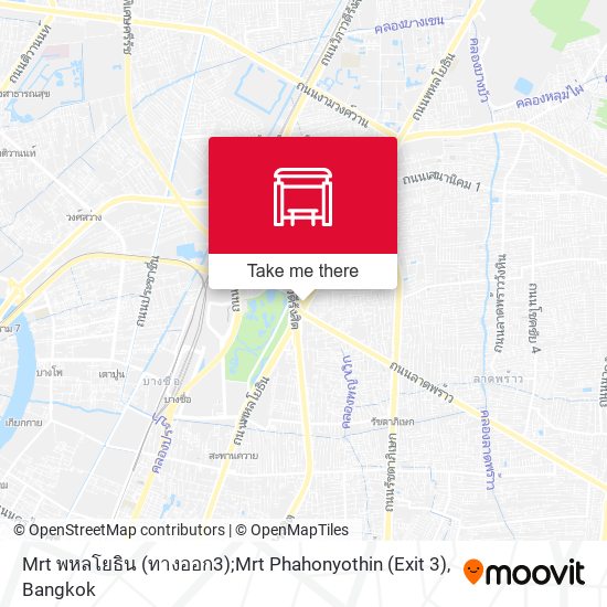 Mrt พหลโยธิน (ทางออก3);Mrt Phahonyothin (Exit 3) map