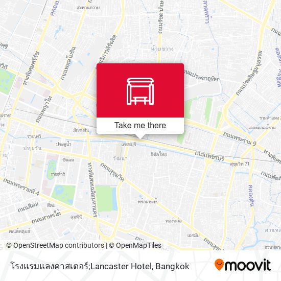 โรงแรมแลงคาสเตอร์;Lancaster Hotel map