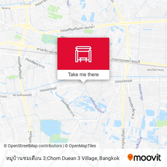 หมู่บ้านชมเดือน 3;Chom Duean 3 Village map