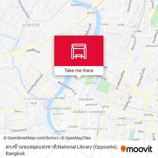 ตรงข้ามหอสมุดแห่งชาติ;National Library (Opposite) map