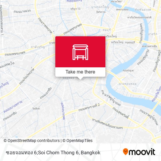 ซอยจอมทอง 6;Soi Chom Thong 6 map