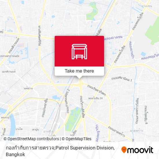 กองกำกับการสายตรวจ;Patrol Supervision Division map