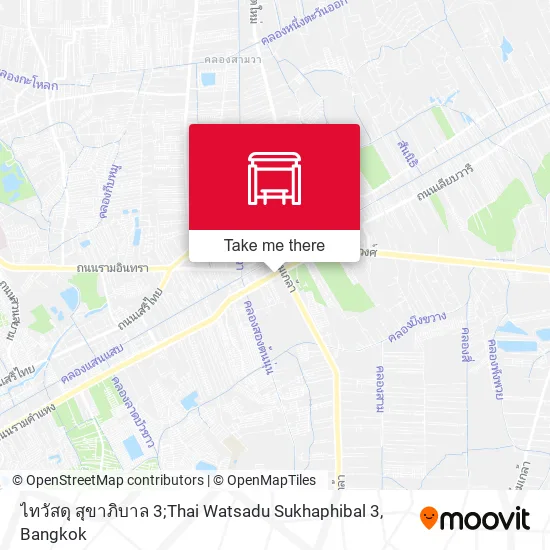 ไทวัสดุ สุขาภิบาล 3;Thai Watsadu Sukhaphibal 3 map