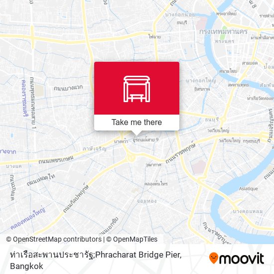 ท่าเรือสะพานประชารัฐ;Phracharat Bridge Pier map