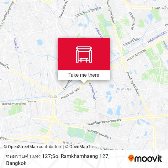 ซอยรามคำแหง 127;Soi Ramkhamhaeng 127 map