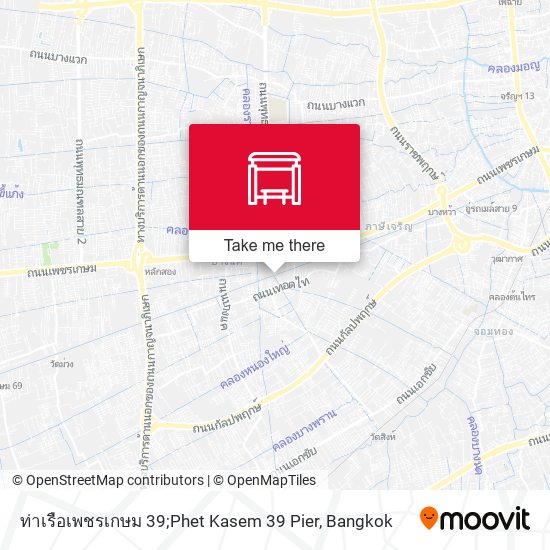 ท่าเรือเพชรเกษม 39;Phet Kasem 39 Pier map