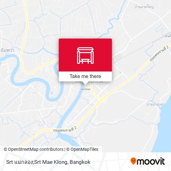 Srt แม่กลอง;Srt Mae Klong map