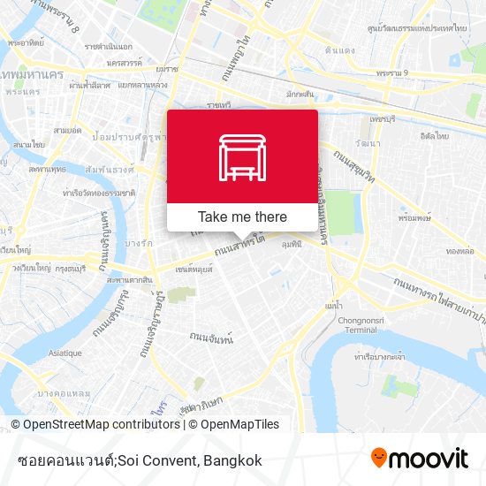 ซอยคอนแวนต์;Soi Convent map