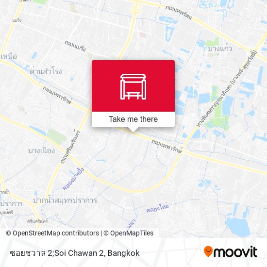 ซอยชวาล 2;Soi Chawan 2 map