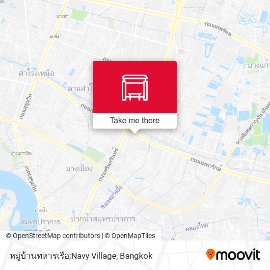 หมู่บ้านทหารเรือ;Navy Village map