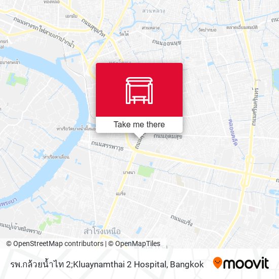 รพ.กล้วยน้ำไท 2;Kluaynamthai 2 Hospital map