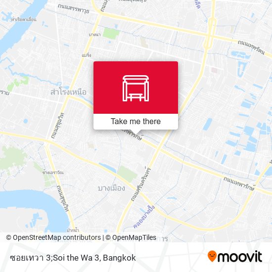 ซอยเทวา 3;Soi the Wa 3 map