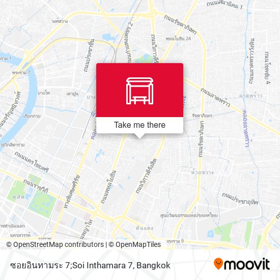 ซอยอินทามระ 7;Soi Inthamara 7 map