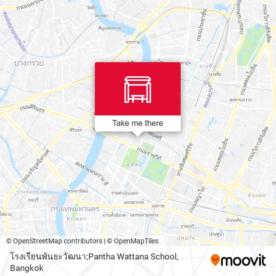 โรงเรียนพันธะวัฒนา;Pantha Wattana School map