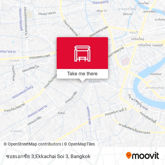 ซอยเอกชัย 3;Ekkachai Soi 3 map