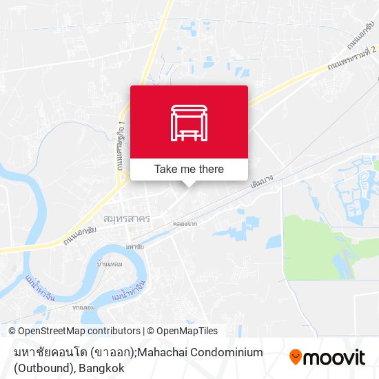 มหาชัยคอนโด (ขาออก);Mahachai Condominium (Outbound) map