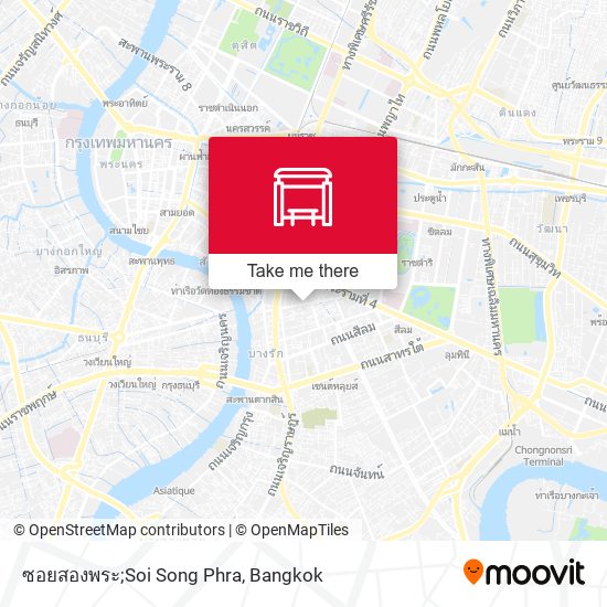 ซอยสองพระ;Soi Song Phra map