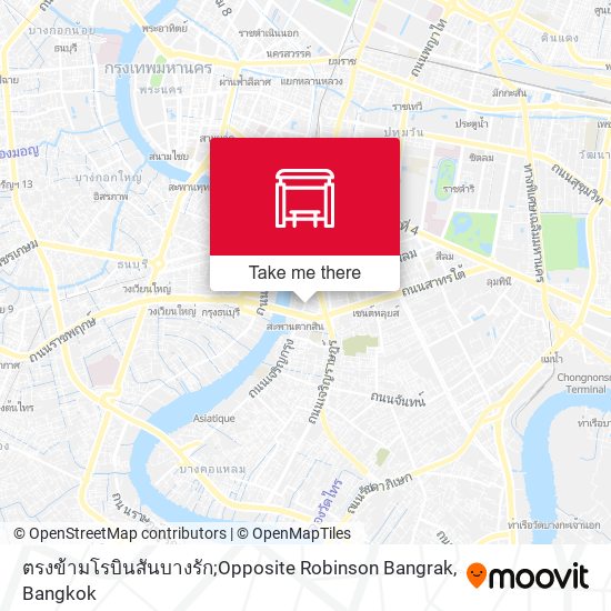 ตรงข้ามโรบินสันบางรัก;Opposite Robinson Bangrak map