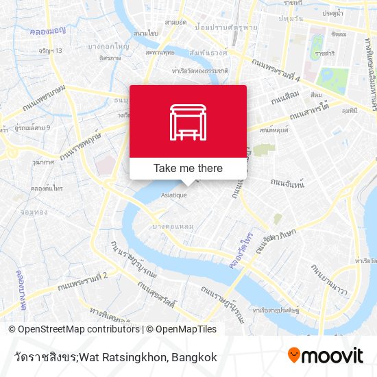 วัดราชสิงขร;Wat Ratsingkhon map