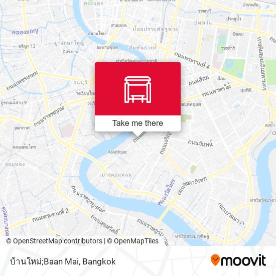 บ้านใหม่;Baan Mai map