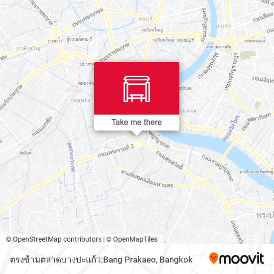 ตรงข้ามตลาดบางปะแก้ว;Bang Prakaeo map