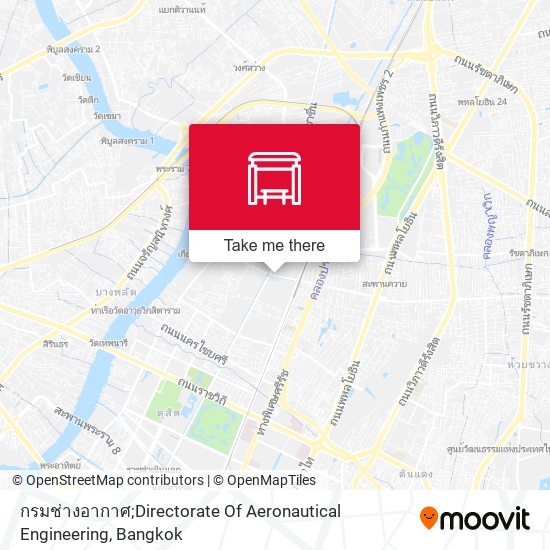 กรมช่างอากาศ;Directorate Of Aeronautical Engineering map