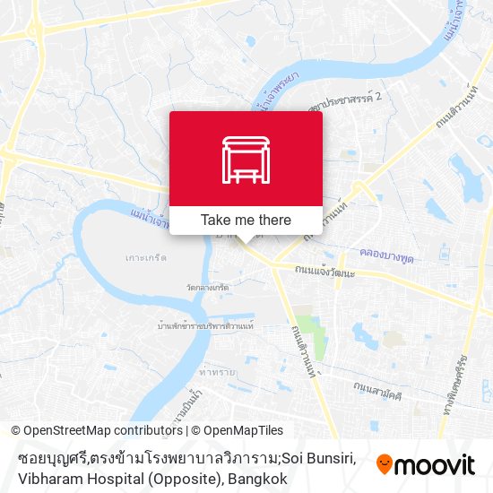 ซอยบุญศรี,ตรงข้ามโรงพยาบาลวิภาราม;Soi Bunsiri, Vibharam Hospital (Opposite) map