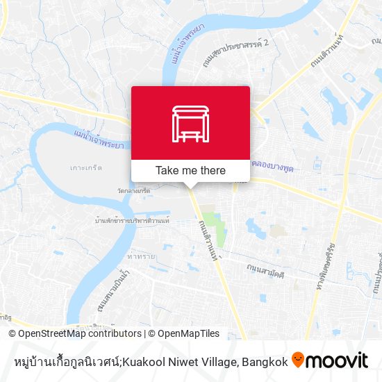 หมู่บ้านเกื้อกูลนิเวศน์;Kuakool Niwet Village map