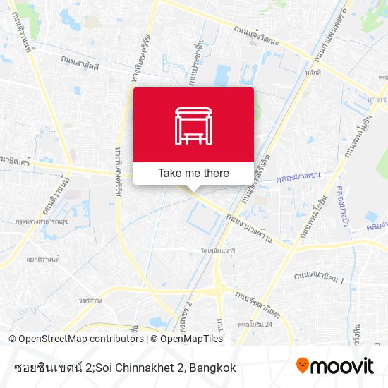 ซอยชินเขตน์ 2;Soi Chinnakhet 2 map