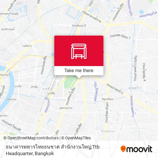 ธนาคารทหารไทยธนชาต สำนักงานใหญ่;Ttb Headquarter map