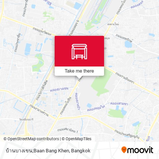 บ้านบางเขน;Baan Bang Khen map