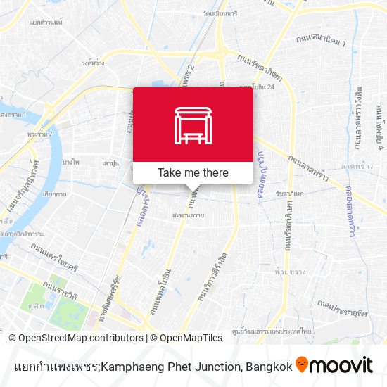 แยกกำแพงเพชร;Kamphaeng Phet Junction map