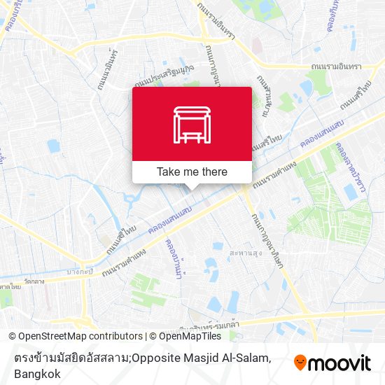 ตรงข้ามมัสยิดอัสสลาม;Opposite Masjid Al-Salam map