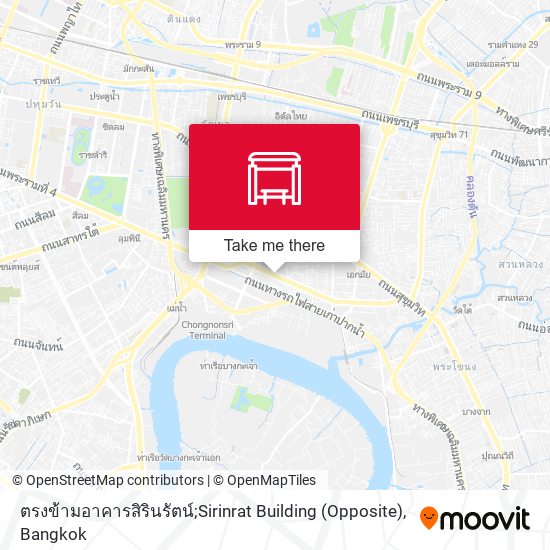 ตรงข้ามอาคารสิรินรัตน์;Sirinrat Building (Opposite) map