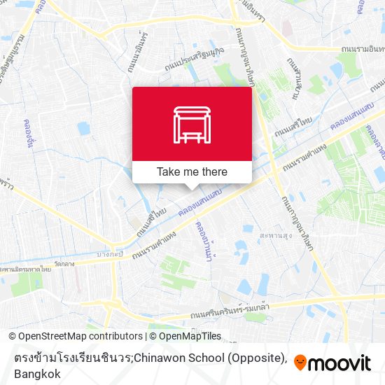 ตรงข้ามโรงเรียนชินวร;Chinawon School (Opposite) map