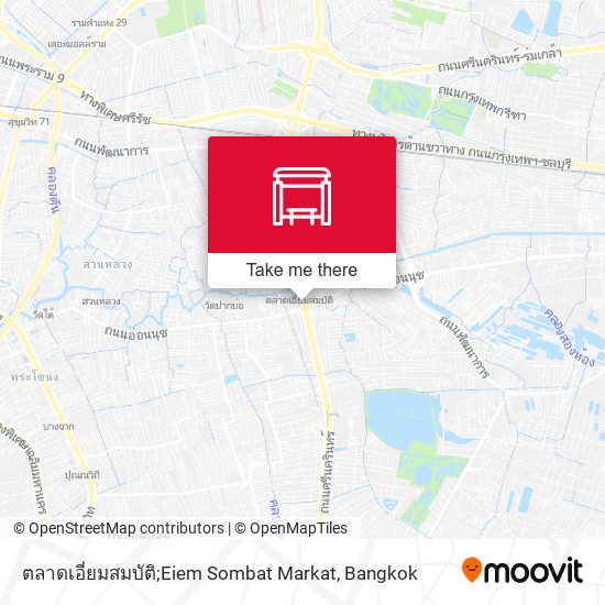 ตลาดเอี่ยมสมบัติ;Eiem Sombat Markat map