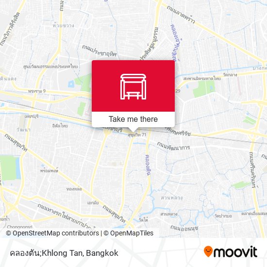 คลองตัน;Khlong Tan map