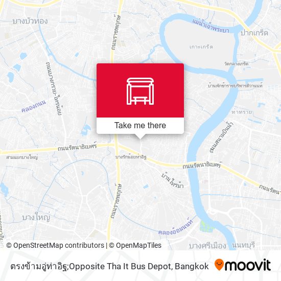 ตรงข้ามอู่ท่าอิฐ;Opposite Tha It Bus Depot map