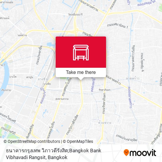 ธนาคารกรุงเทพ วิภาวดีรังสิต;Bangkok Bank Vibhavadi Rangsit map