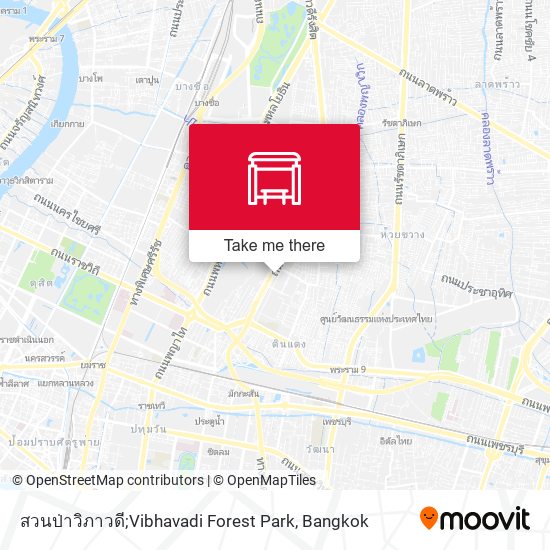 สวนป่าวิภาวดี;Vibhavadi Forest Park map