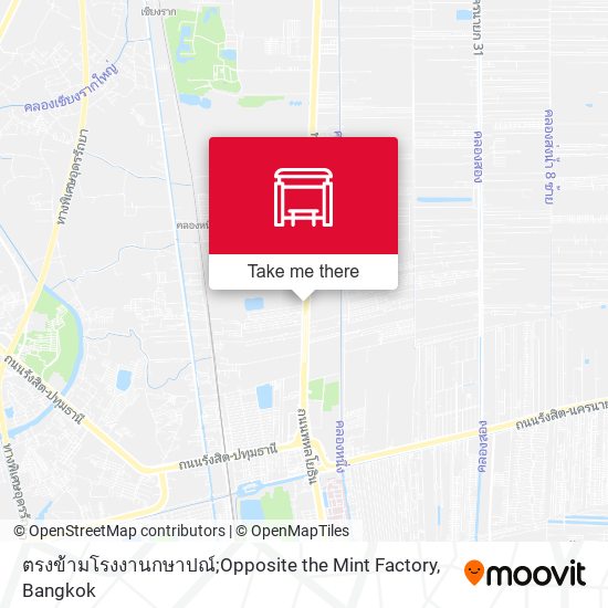ตรงข้ามโรงงานกษาปณ์;Opposite the Mint Factory map