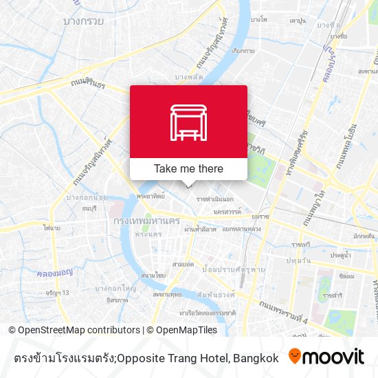 ตรงข้ามโรงแรมตรัง;Opposite Trang Hotel map
