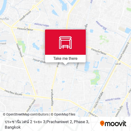 ประชานิเวศน์ 2 ระยะ 3;Prachaniwet 2, Phase 3 map