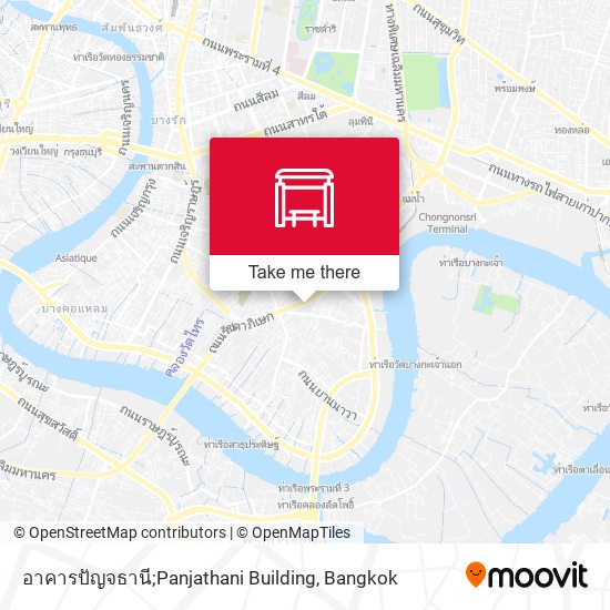 อาคารปัญจธานี;Panjathani Building map