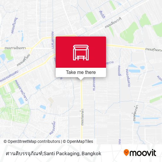 ศานติบรรจุภัณฑ์;Santi Packaging map