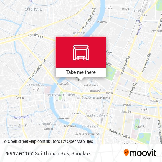 ซอยทหารบก;Soi Thahan Bok map